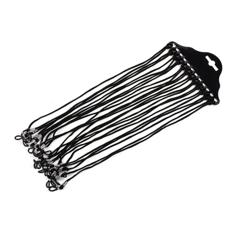 12PCS/Set Colorful Glasses Chain Fashion Nylon Anti-slip Glasses Lanyard Anti-lost Glasses Rope