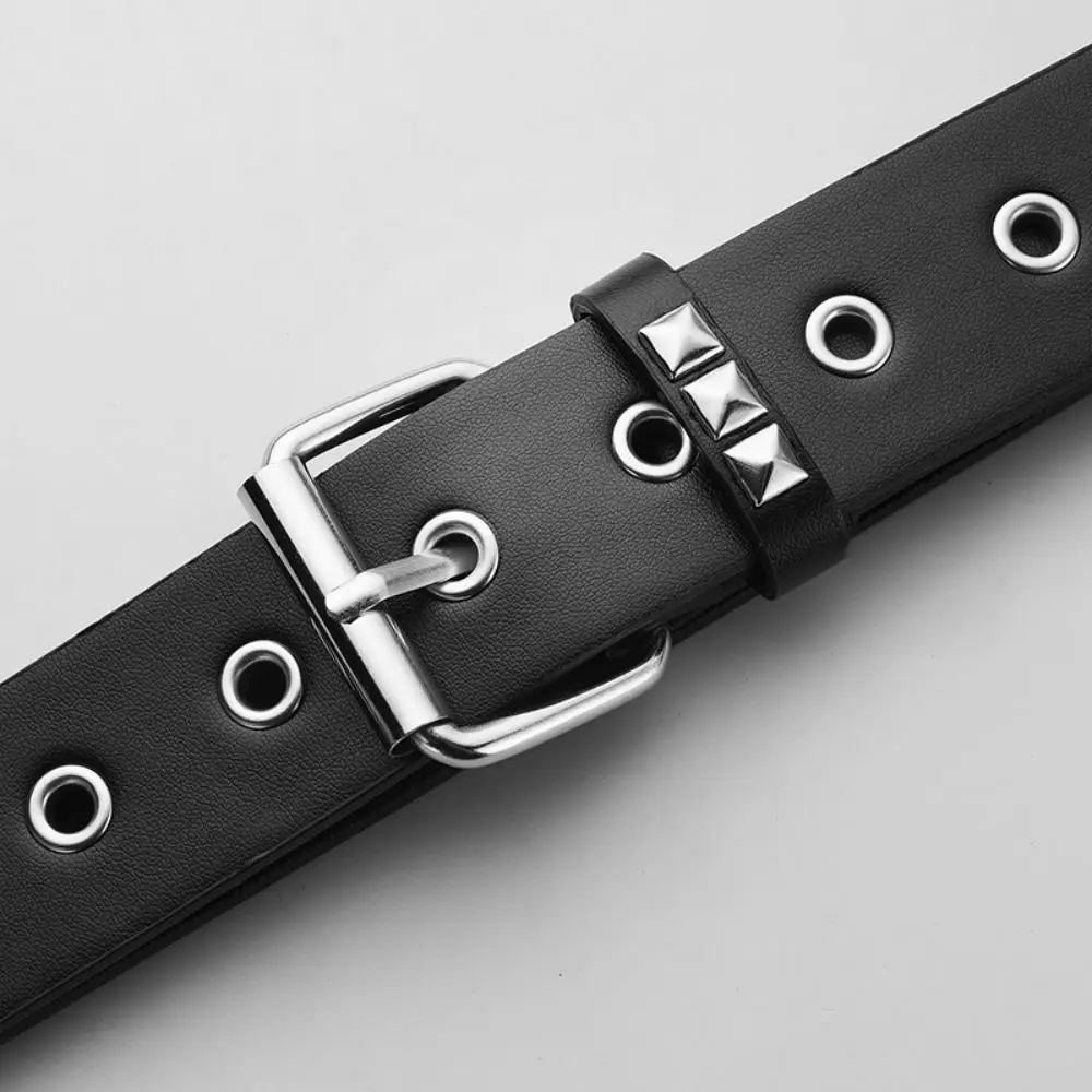 Trendy Rivet Belt, Heavy Metal Style Belt, Unisex Punk Rock Style Belt, Jeans Belt, Y2K Style Belt, Fashion Decoration Belt