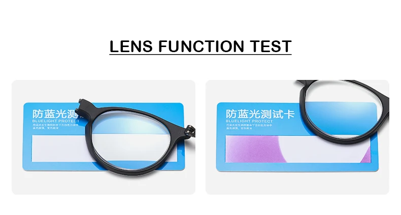 2026 Portable Magnetic Reading Glasses TR90 Reading Glasses Anti-Blue Light Portable Ultra-light Computer Spectacles Round-Frame