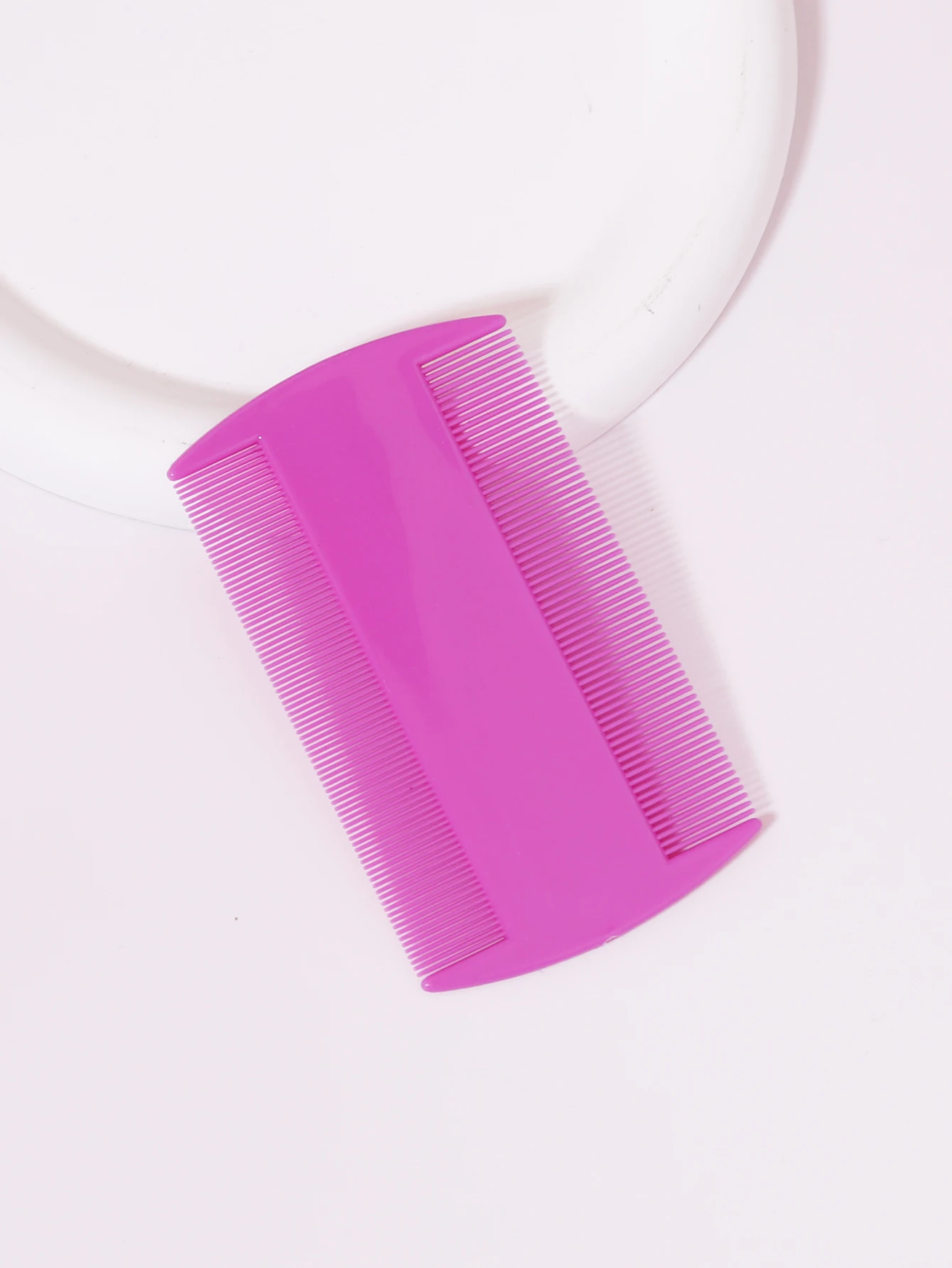 1pc double-sided fine tooth comb, used for removing dandruff, suitable for various hair types For Hair Accessories