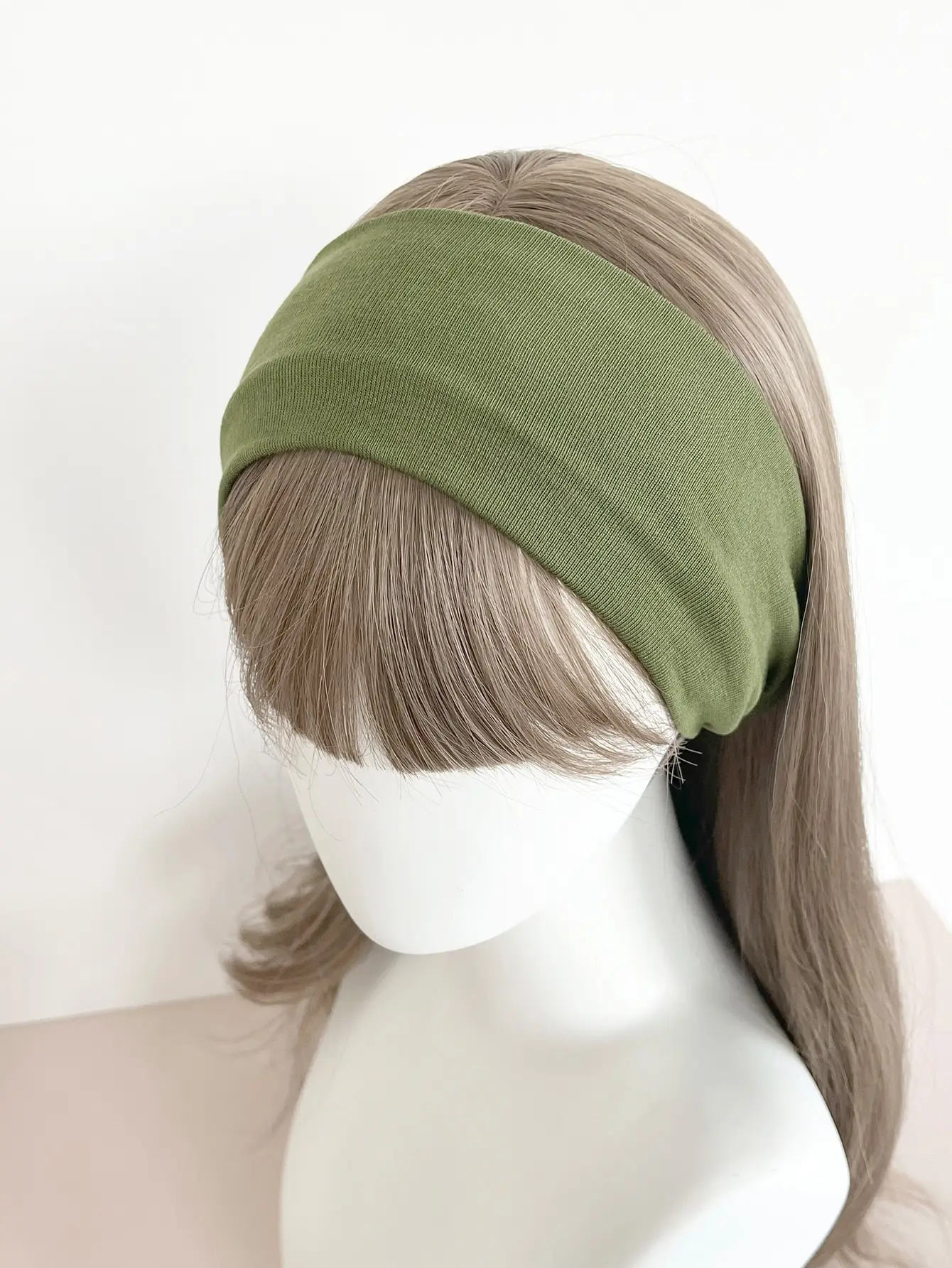 4Pcs/Set Fashion Knitted Hair Bands Women Solid Color Wide Elastic Headband Sport Yoga Hairband Soft Wash Face Makeup Headwrap