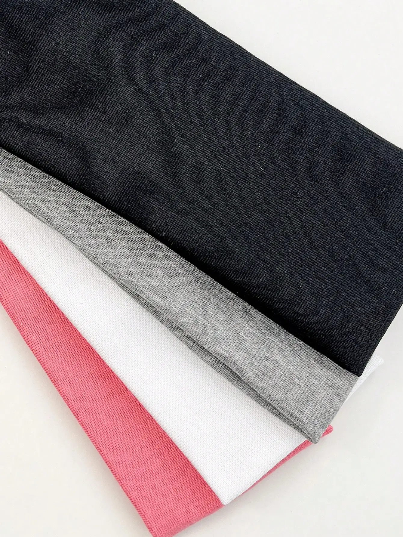 4Pcs/Set Fashion Knitted Hair Bands Women Solid Color Wide Elastic Headband Sport Yoga Hairband Soft Wash Face Makeup Headwrap