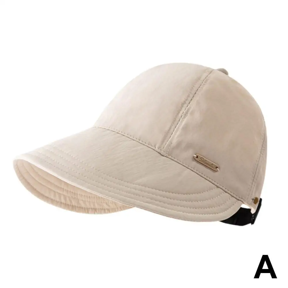 Women Summer Sunhat Outdoor Travel Beach UV Protection Baseball Hats Trend Female Large Brim Visor Caps Adjustable