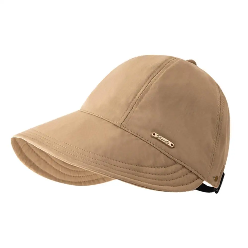 Women Summer Sunhat Outdoor Travel Beach UV Protection Baseball Hats Trend Female Large Brim Visor Caps Adjustable