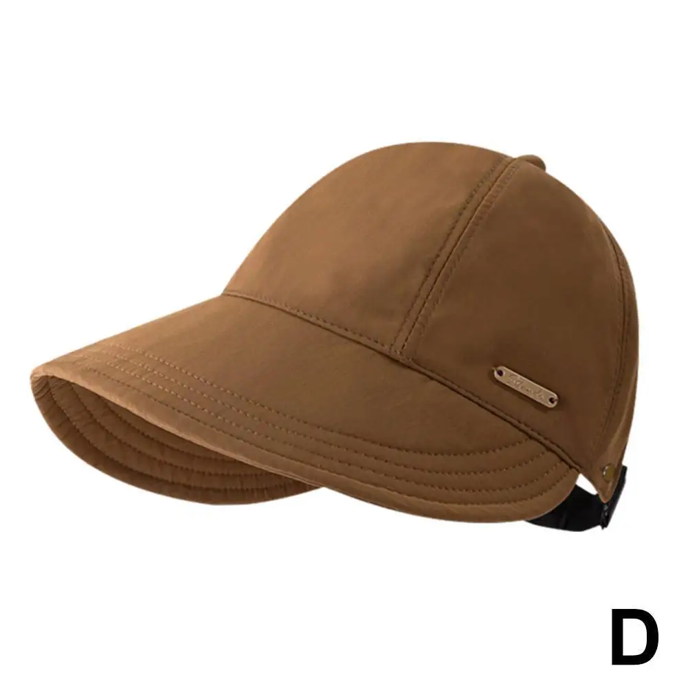 Women Summer Sunhat Outdoor Travel Beach UV Protection Baseball Hats Trend Female Large Brim Visor Caps Adjustable
