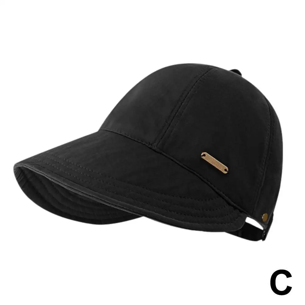 Women Summer Sunhat Outdoor Travel Beach UV Protection Baseball Hats Trend Female Large Brim Visor Caps Adjustable