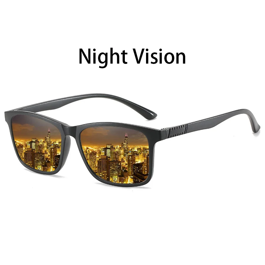 6 PCS Fashion Vintage Check Square Sunglasses Men Women Fishing Driving Luxury Brand Designer Sun Glasses Retro Eyewear