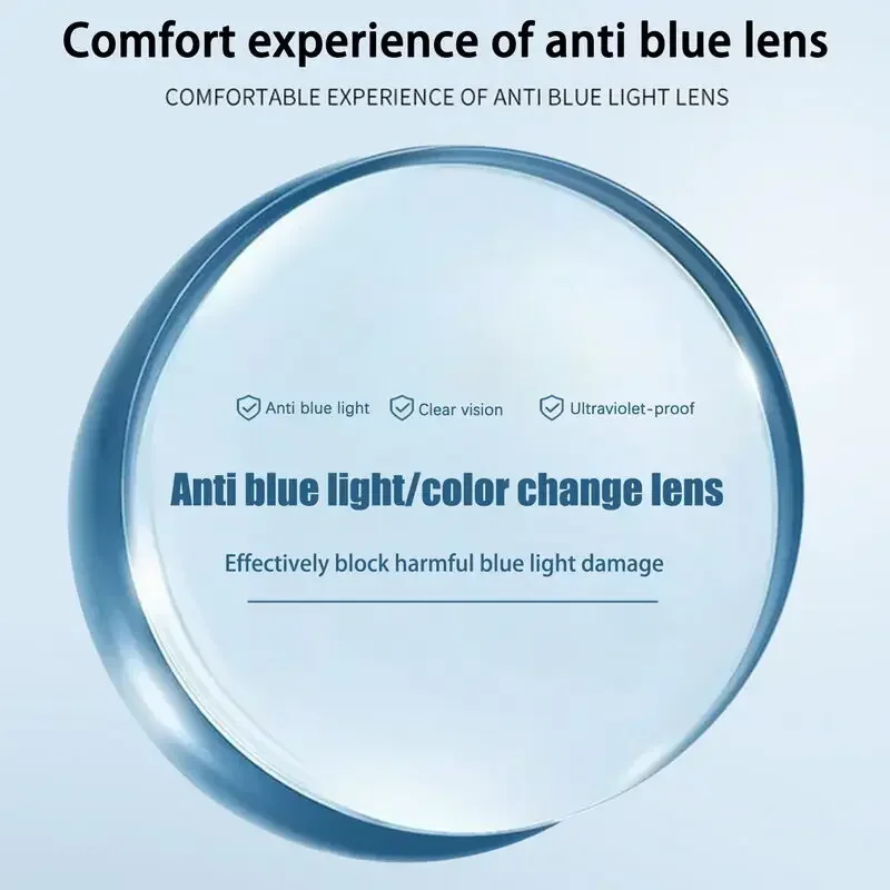Photochromic TR90 Anti-blue Light Multifocal Reading Glasses New Progressive Near Far Eyewear Men Women Sports Eyeglasses