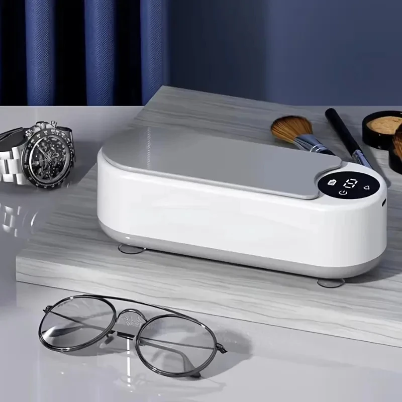 Viewring High-Frequency Glasses Cleaner - 1pc Wireless Multi-Purpose Cleaning Machine for Eyewear & Accessories