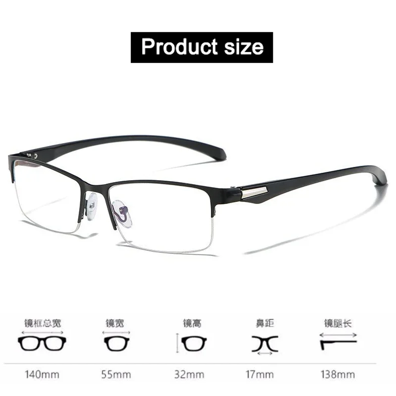 TR90 Flexible temple Photochromic Progressive Reading Glasses Men Hyperopia Presbyopia diopters Outdoor Presbyopia Lens Eyewears