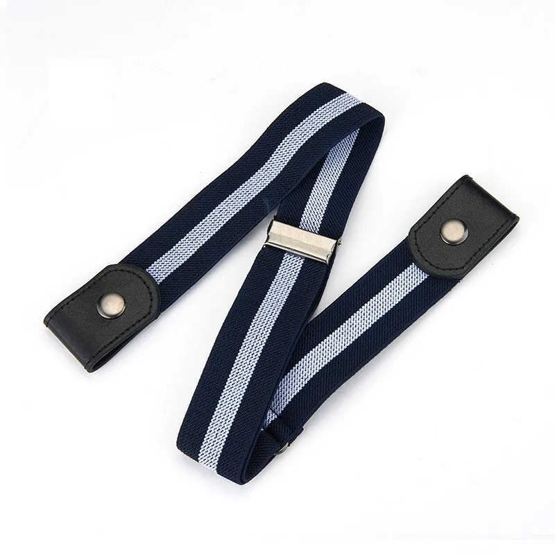 Traceless Invisible Elastic Belt Women's Belt Jeans Pants Men's Elastic Belt
