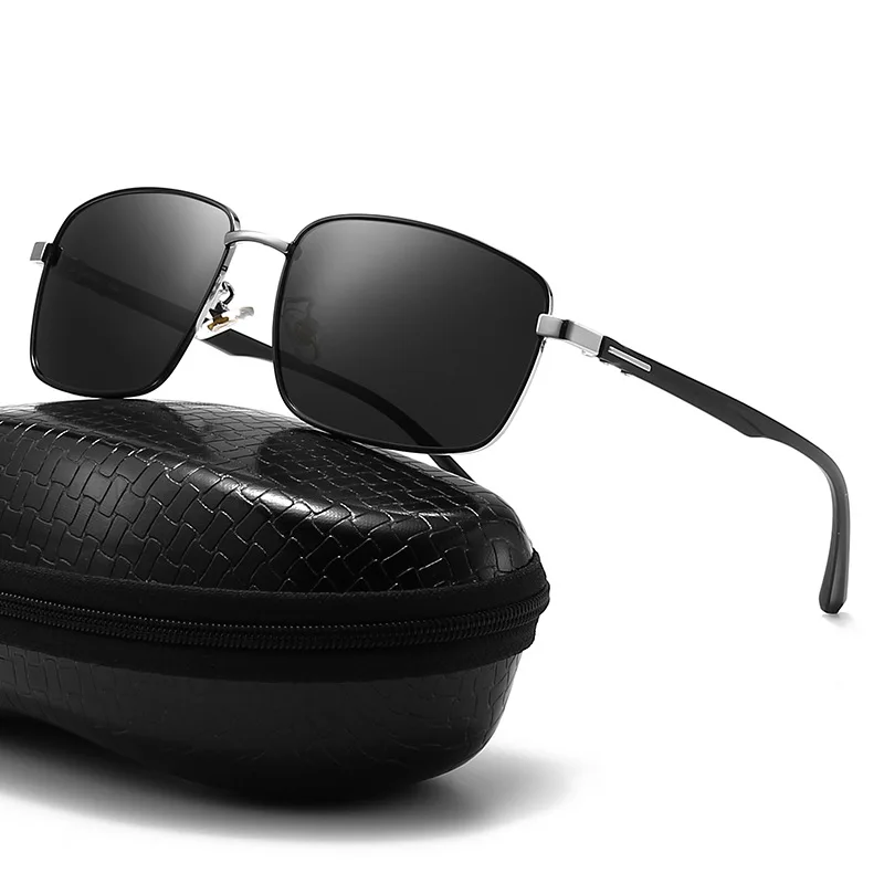 Fashion Men Polarized Sunglasses Driving Sun Glasses Luxury Women Brand Designer Male Vintage Black Pilot Sunglasses UV400