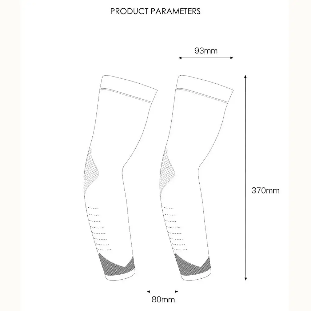 Ice Silk Sleeves Sun Protection Anti-UV Quick Dry Cycling Sleeves Breathable Cooling Sweat-absorb Elastic Hiking Sleeves