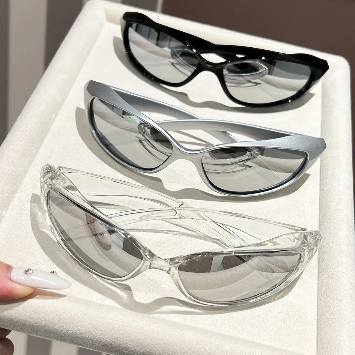 Fashion Cycling Sunglasses Retro Sport Fishing Glasses Men Women Lightweight Driving Cycling Running UV400 Sun Glasses