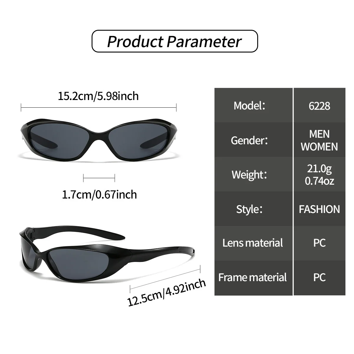 Fashion Cycling Sunglasses Retro Sport Fishing Glasses Men Women Lightweight Driving Cycling Running UV400 Sun Glasses