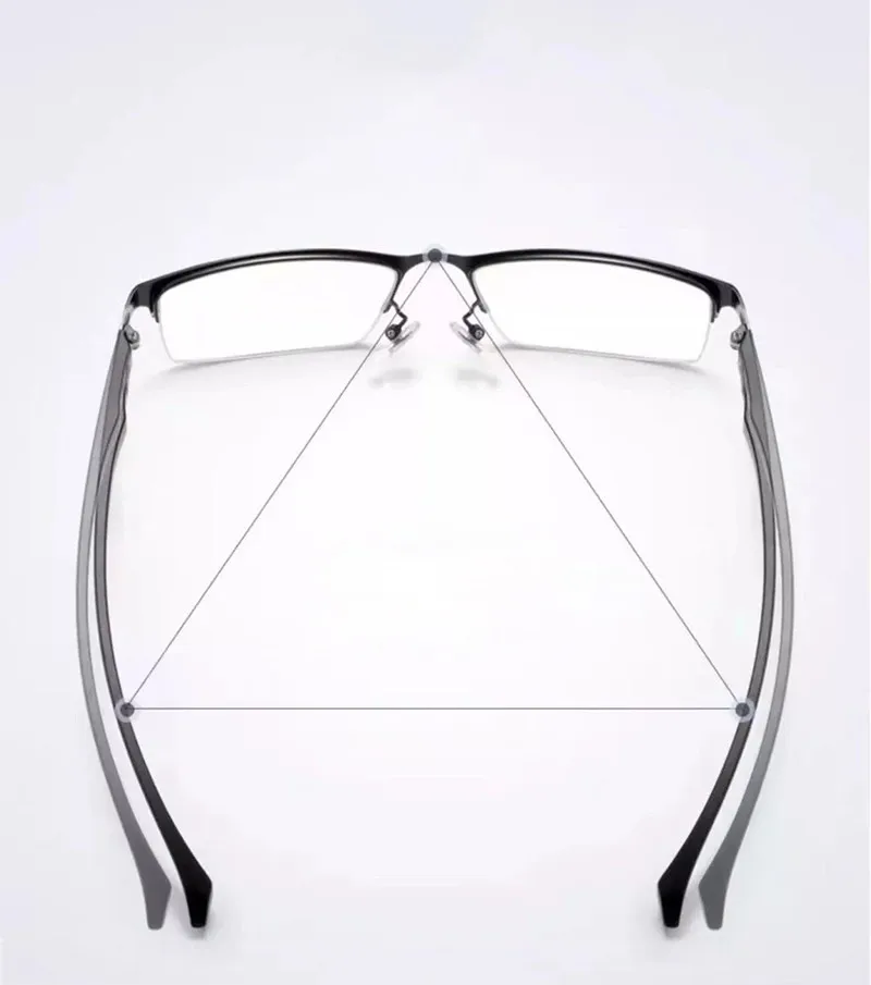 Progressive Multifocal Reading Glasses Men Half Photochromic Anti Blue Light Eyeglasses Multifunctional Near Far Dual Purpose