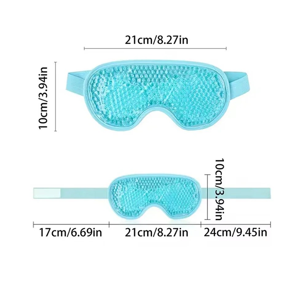 Cold Compress Eye Mask Can Be Reused for Dark Circles Swollen Eyes Relieving Migraines and Eye Fatigue Skincare Gift Eye Mask