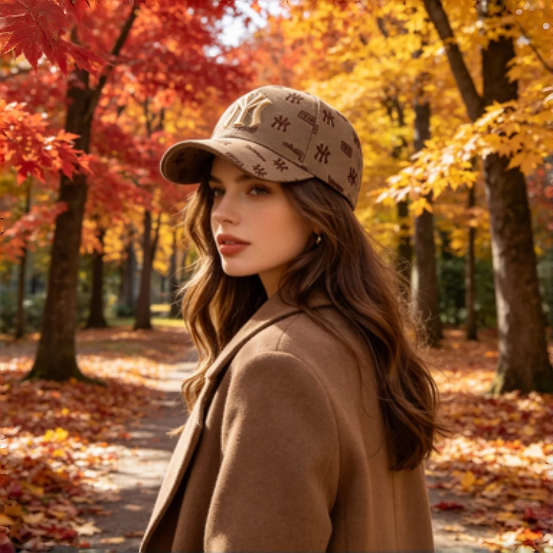 Unisex MY Letter Embroidery Baseball Caps Spring and Autumn Outdoor Adjustable Casual Hats Sunscreen Hat Sports Cap