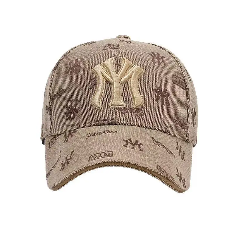 Unisex MY Letter Embroidery Baseball Caps Spring and Autumn Outdoor Adjustable Casual Hats Sunscreen Hat Sports Cap