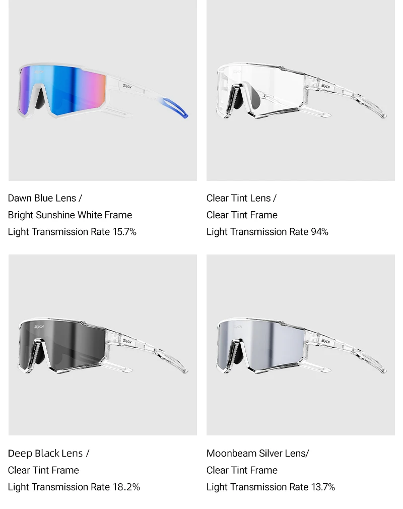 SCVCN Outdoor Cycling Sunglasses Men MTB Road Driving Bike Glasses Sports Hiking Women Bicycle Cycling Glasses UV400 Goggles