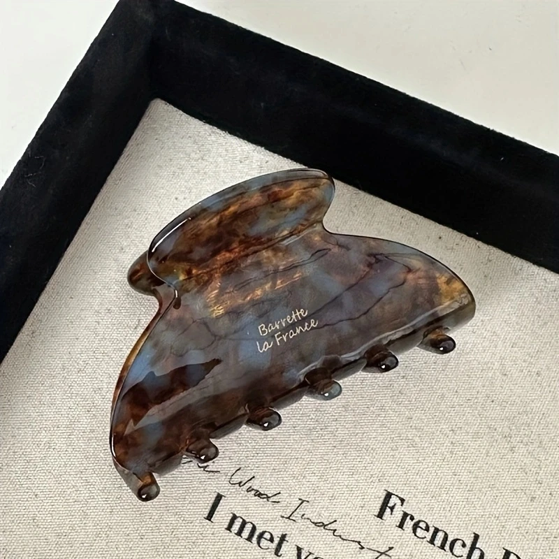 Elegant Acetate Hair Claw Medium Size Sweet Hair Clip Shark Clip Women Hair Accessories Headwear