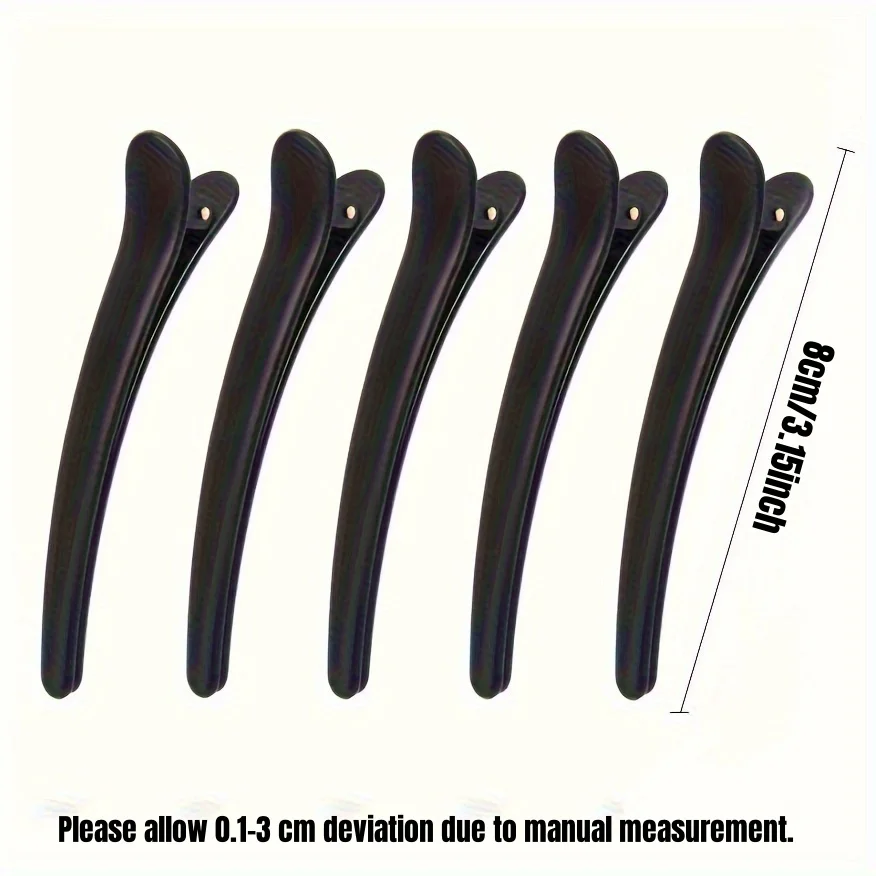 10/20/30Pcs/Set Plastic Hair Clips Hairpin Accessories Plus Size 8CM Fish Beak Clip Hair and Duck Beak Clip Hairpin Hair Tools