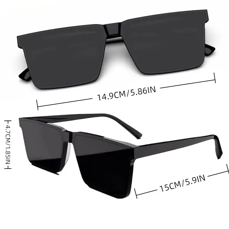 2025 New Polarized Sunglasses Unisex Styles Driving Anti Glare Day Night Use Lightweight Glasses Frame UV400 Protective Goggles