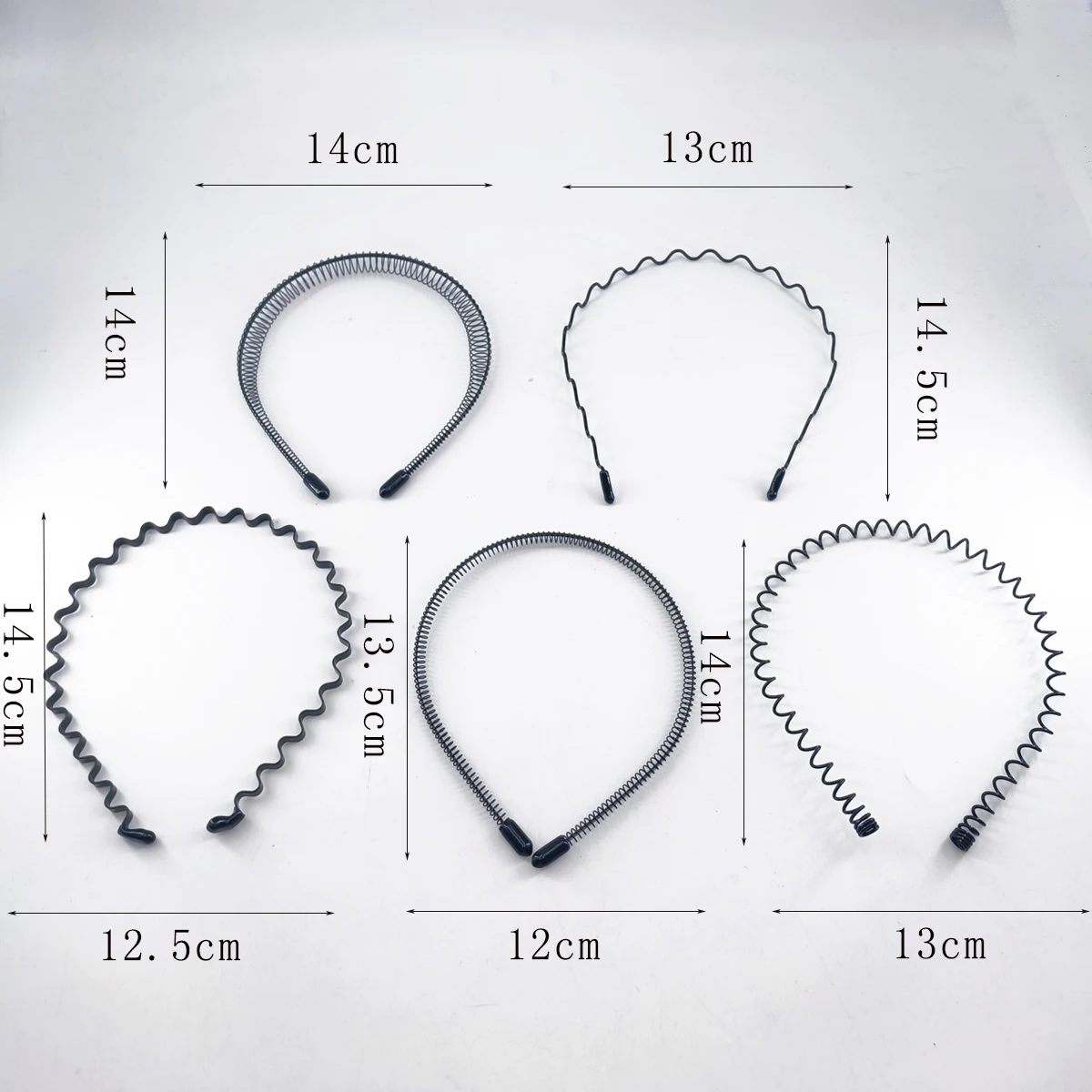 3/6PCS Men's Hair Hoops Simplified Korean Fashion Wash Face Anti Slip Head Hoops Sports Invisible Hair Clips Women's Hair Hoops