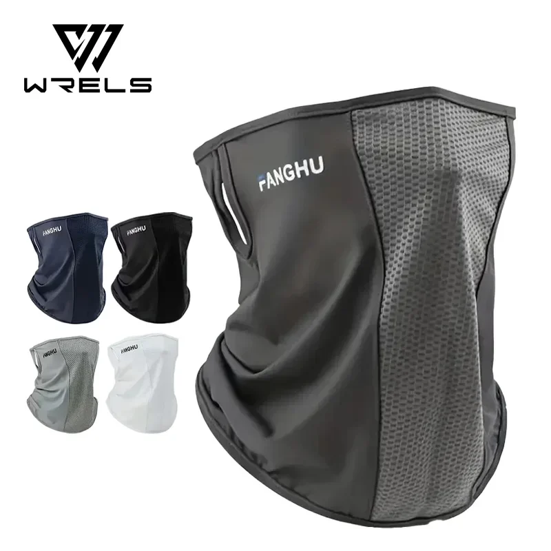 1/2pcs Ice Silk Bandana Breathable Anti-UV Sunscreen Outdoor Hiking Cycling Mask Unisex Cooling Quick Dry Head Wrap Face Scarf