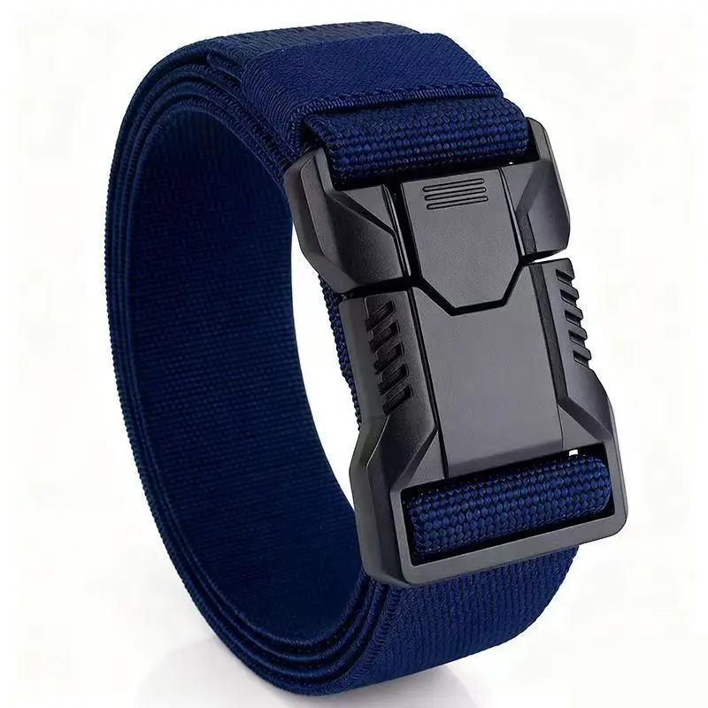 2026 New Adjustable sports outdoor tactical belt for men durable and comfortable simple belt hiking and fitness belt for men