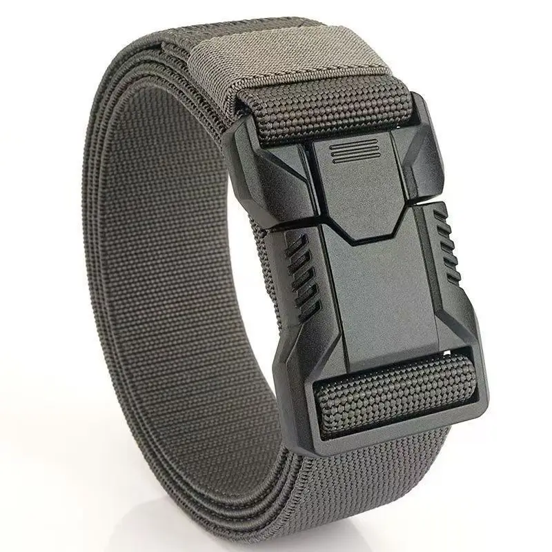 2026 New Adjustable sports outdoor tactical belt for men durable and comfortable simple belt hiking and fitness belt for men