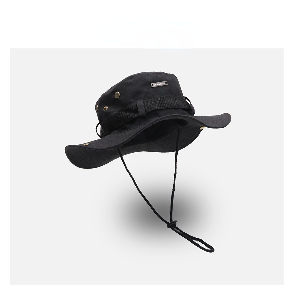 Summer New Bucket Hat For Men Fisherman Cap Fishing Outdoor Sunshade Big Brim Panama Hat Sunscreen Riding Hiking Suncreen Sunhat