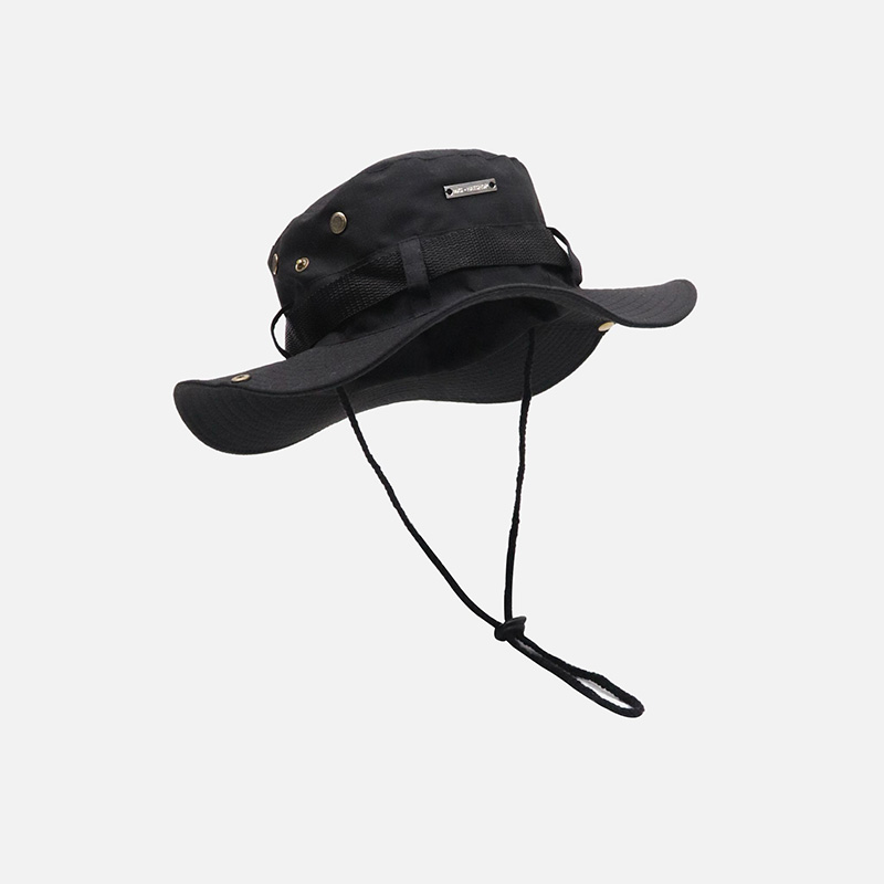 Summer New Bucket Hat For Men Fisherman Cap Fishing Outdoor Sunshade Big Brim Panama Hat Sunscreen Riding Hiking Suncreen Sunhat