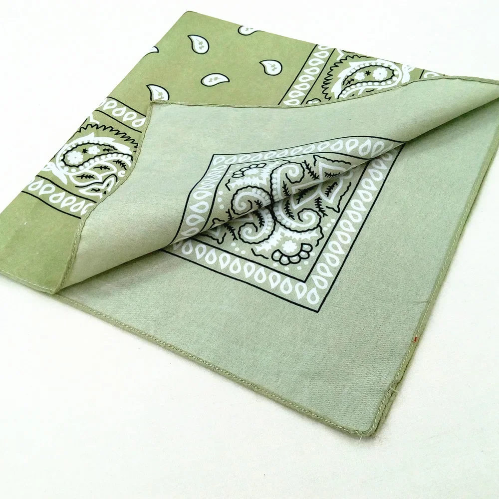 1/8/10Pcs Bohemian Print Bandana Paisley Pattern Headbands Hiphop kerchief Outdoor Unisex Headband Wrist Wraps Face Mask