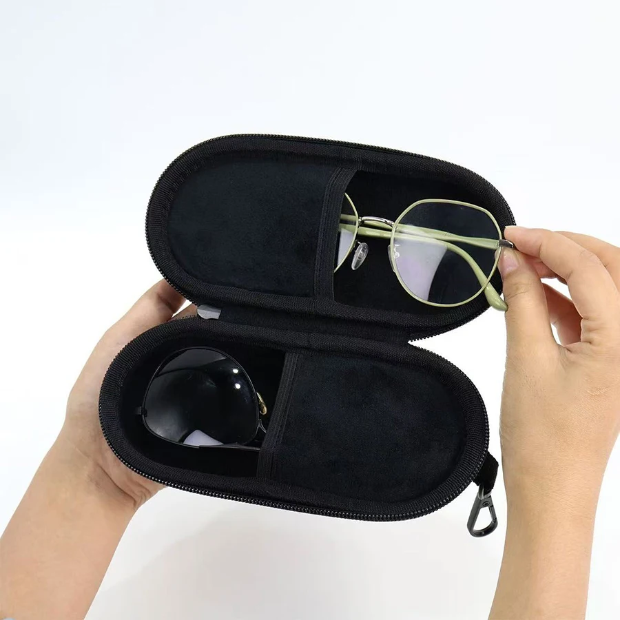 Simple Sunglasses Storage Bag EVA Pressure resistant Waterproof Fashion Portable Handheld Sunglasses Storage Box