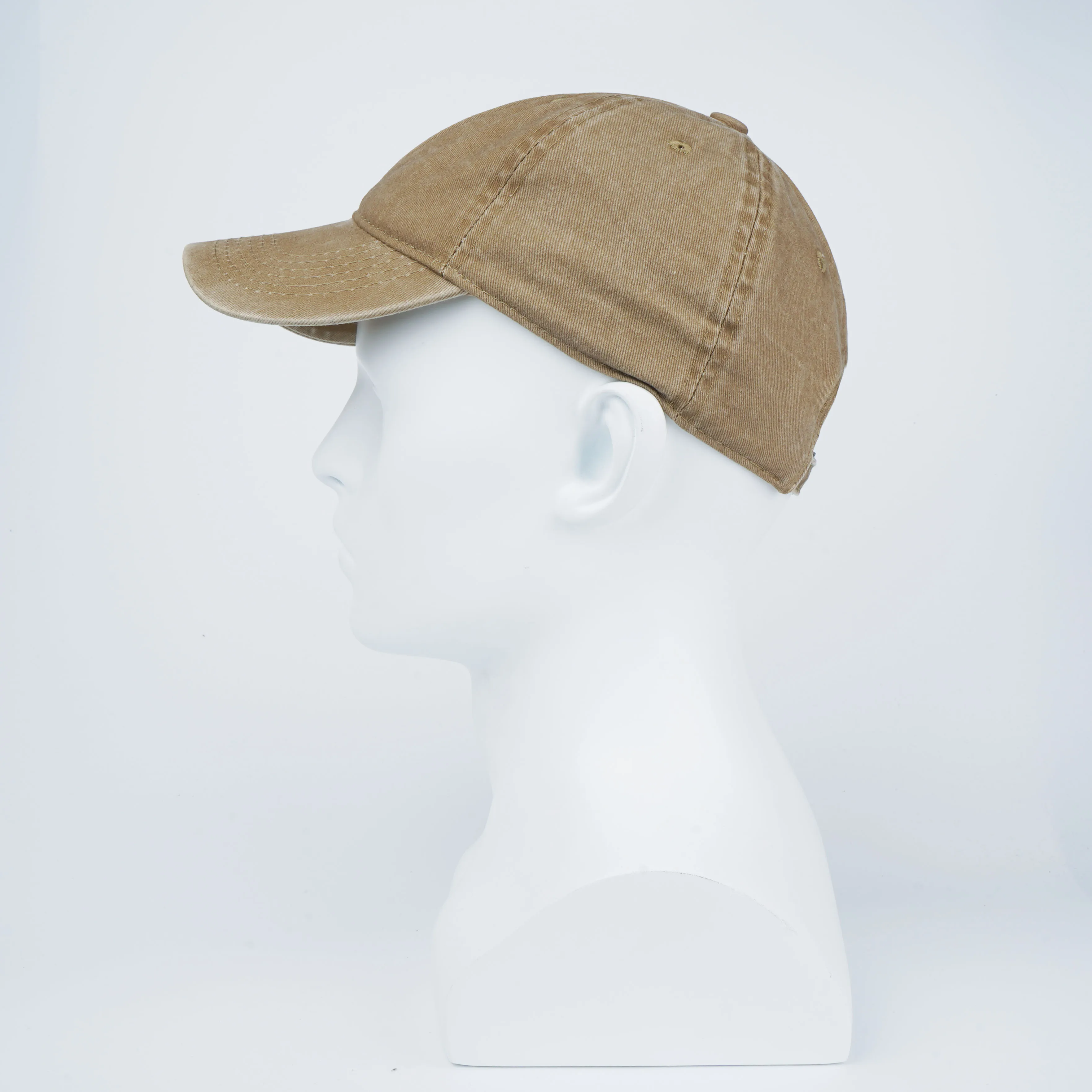 LANGZHEN Unisex Baseball Cap 100% Cotton Fits Men Women Washed Denim Adjustable Dad Hat