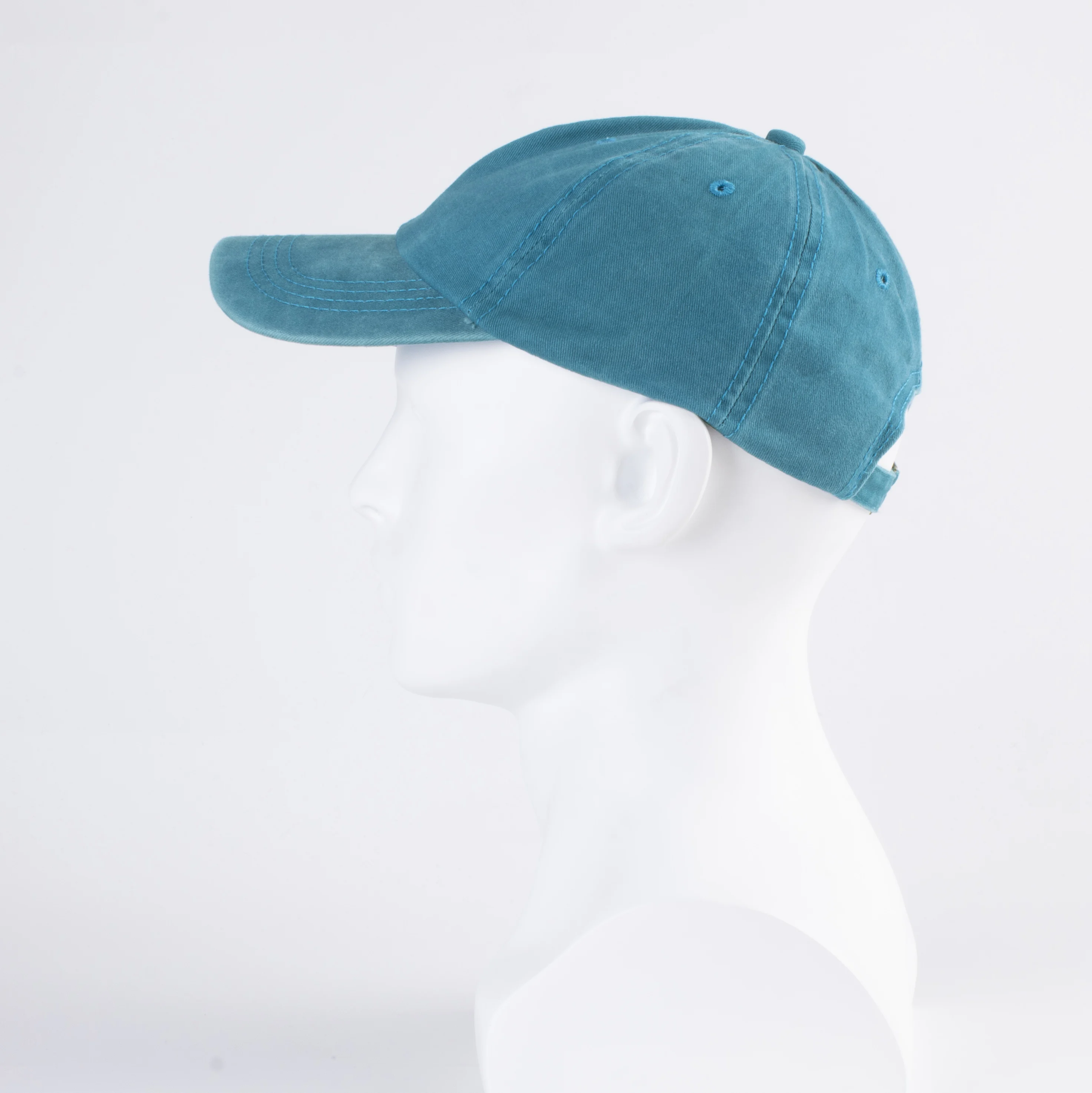 LANGZHEN Unisex Baseball Cap 100% Cotton Fits Men Women Washed Denim Adjustable Dad Hat