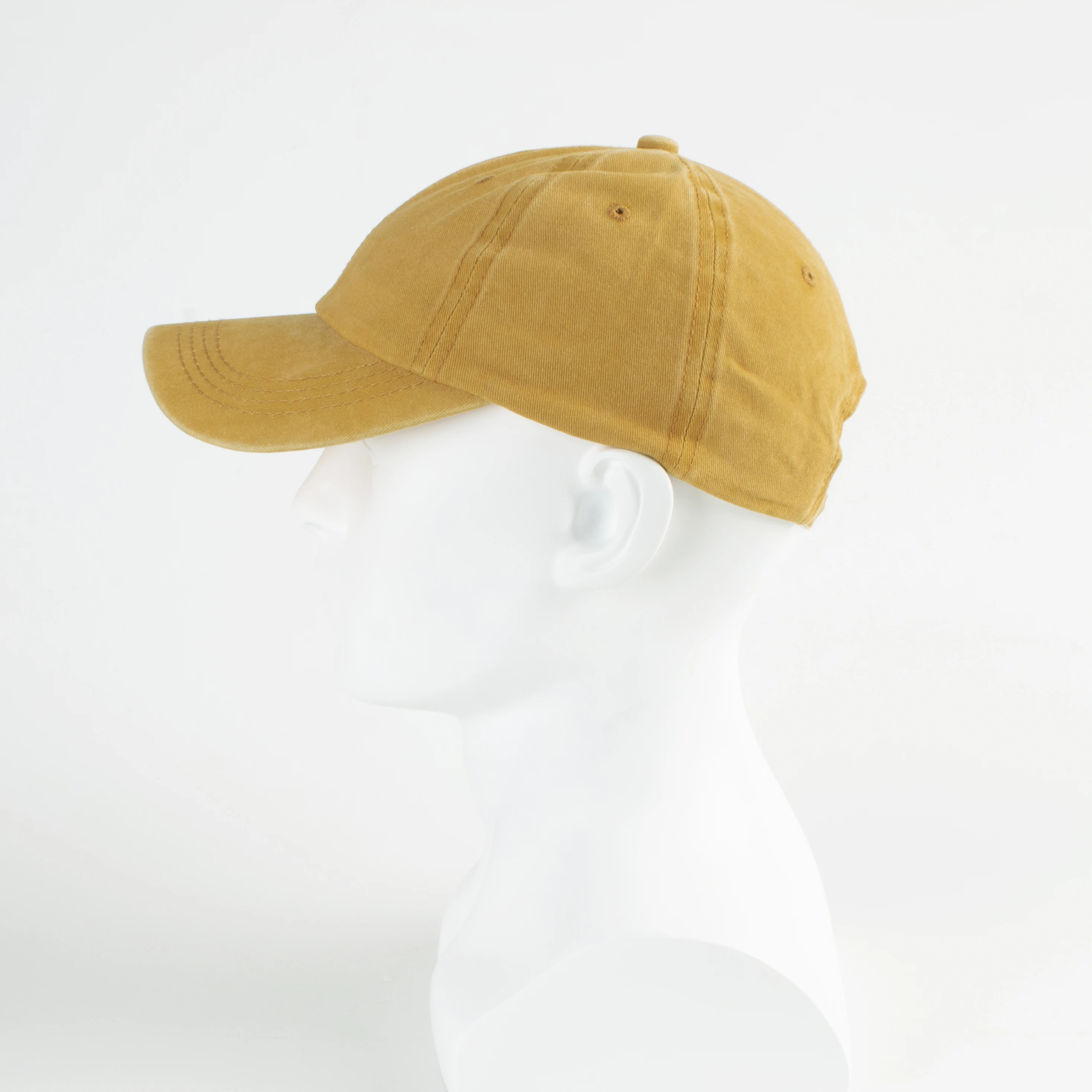 LANGZHEN Unisex Baseball Cap 100% Cotton Fits Men Women Washed Denim Adjustable Dad Hat