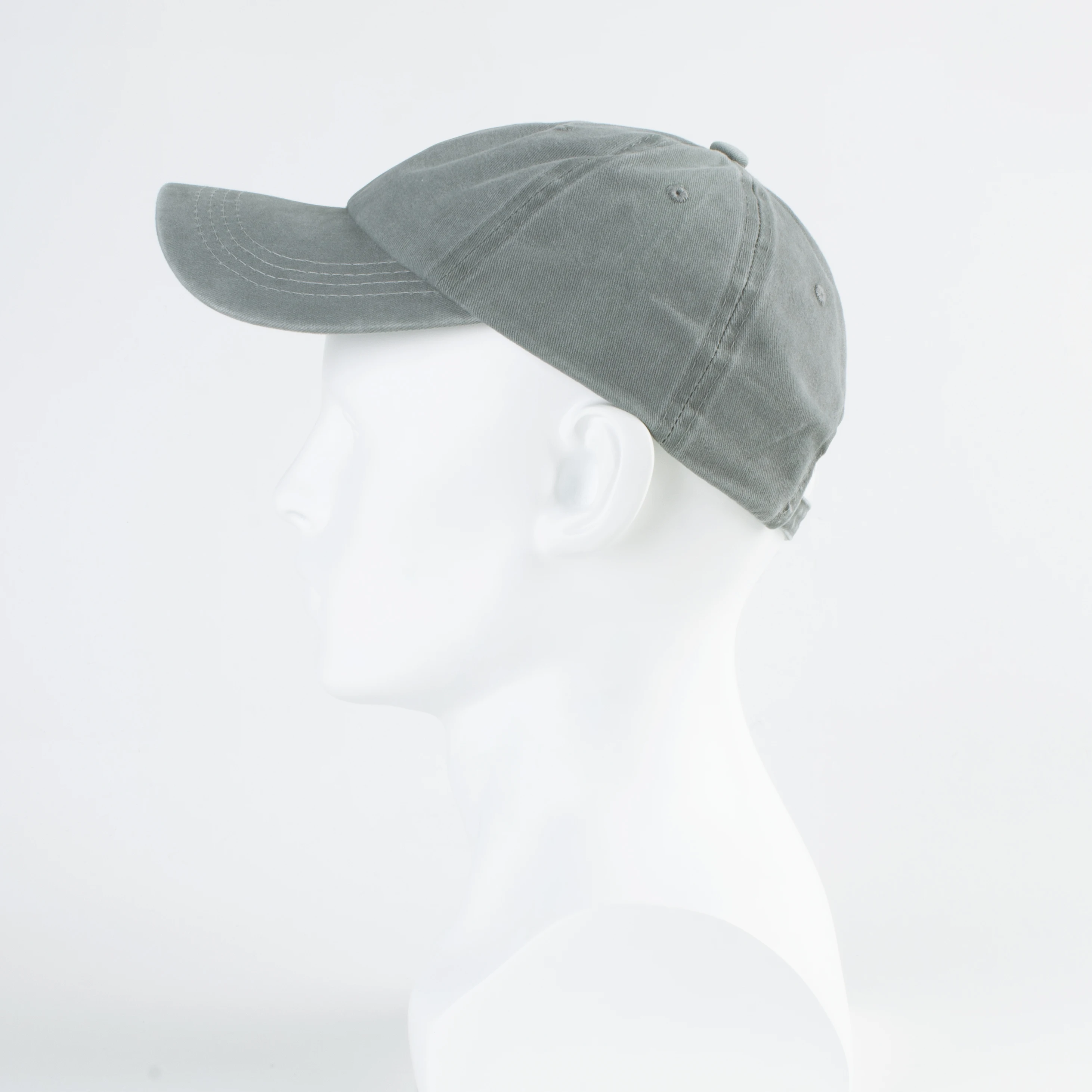 LANGZHEN Unisex Baseball Cap 100% Cotton Fits Men Women Washed Denim Adjustable Dad Hat
