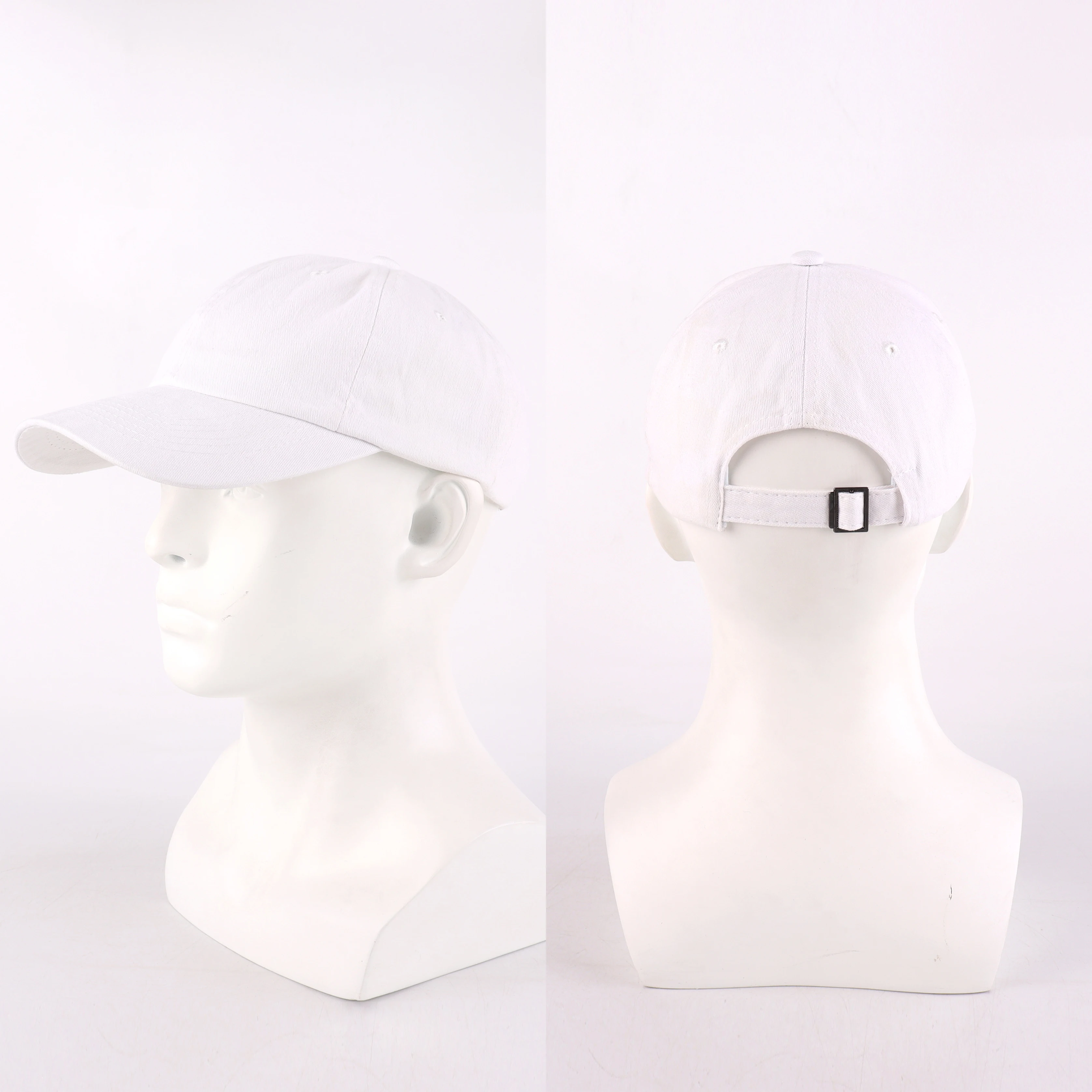 LANGZHEN Unisex Baseball Cap 100% Cotton Fits Men Women Washed Denim Adjustable Dad Hat