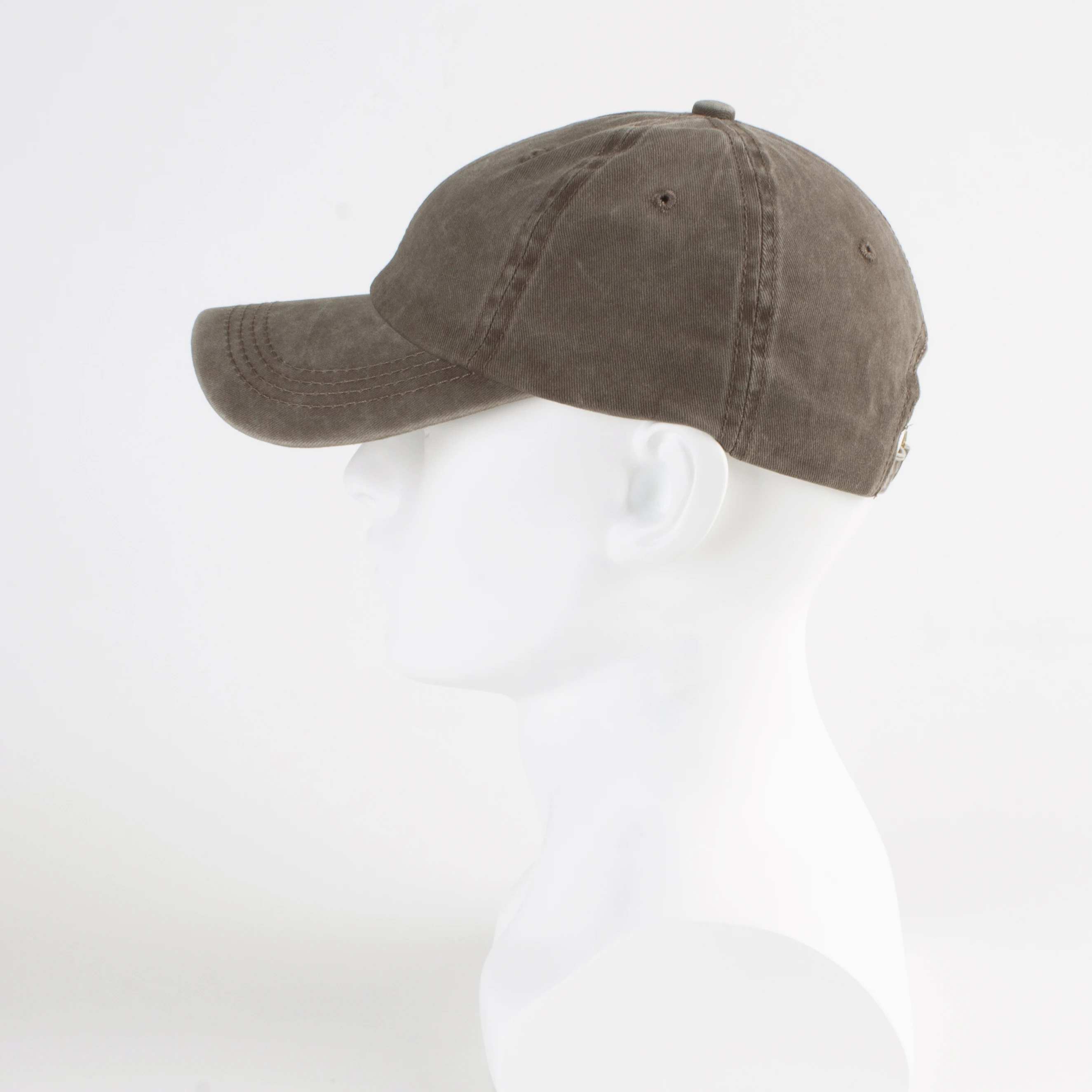 LANGZHEN Unisex Baseball Cap 100% Cotton Fits Men Women Washed Denim Adjustable Dad Hat