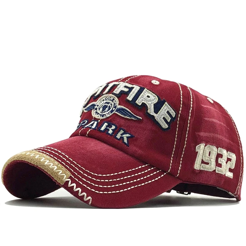 Men Women Cotton Embroidered Letter Printed Baseball Cap Cowboy Hip Hop Dance Club Snapback Hat Visors Summer Sports Sun Hats