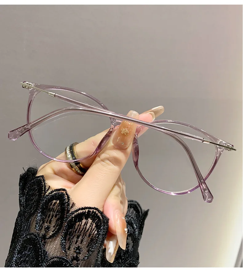Photosensitive Color-changing Nearsighted Glasses With Anti-blue Light Protection.8147