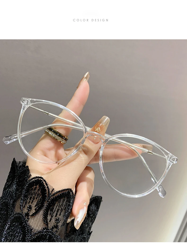 Photosensitive Color-changing Nearsighted Glasses With Anti-blue Light Protection.8147