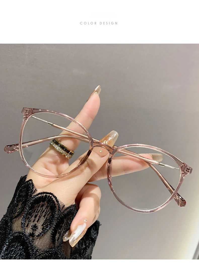 Photosensitive Color-changing Nearsighted Glasses With Anti-blue Light Protection.8147