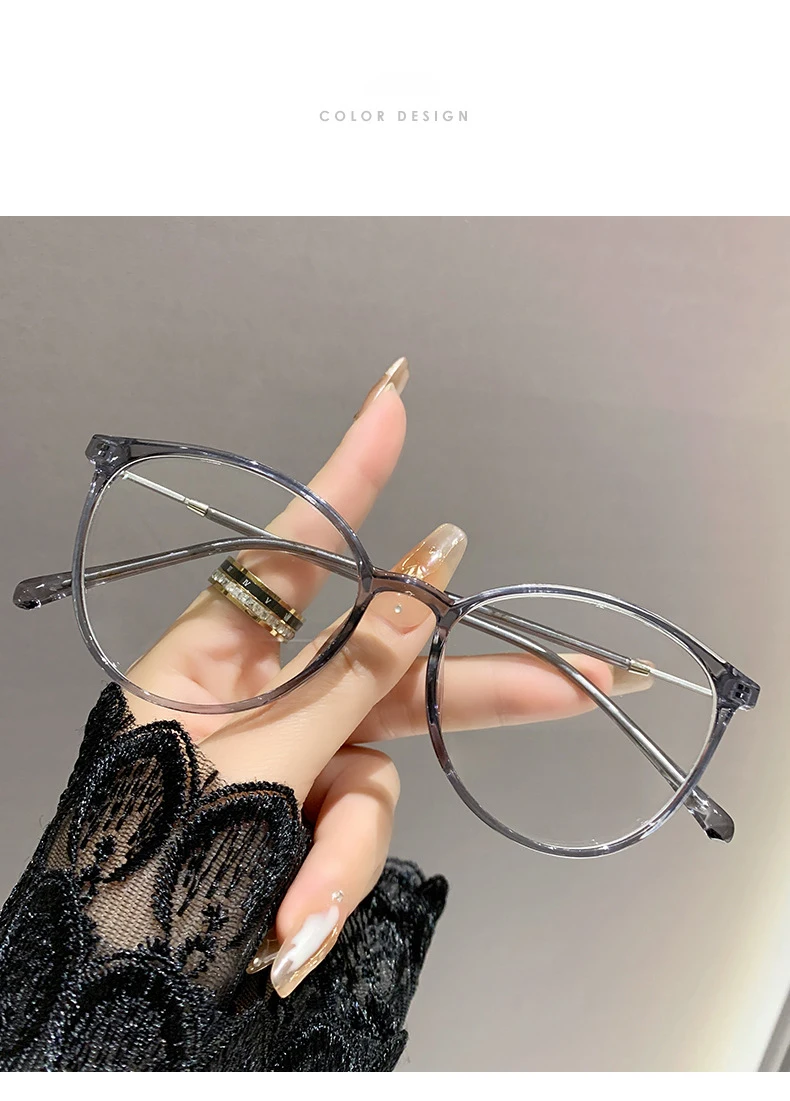 Photosensitive Color-changing Nearsighted Glasses With Anti-blue Light Protection.8147