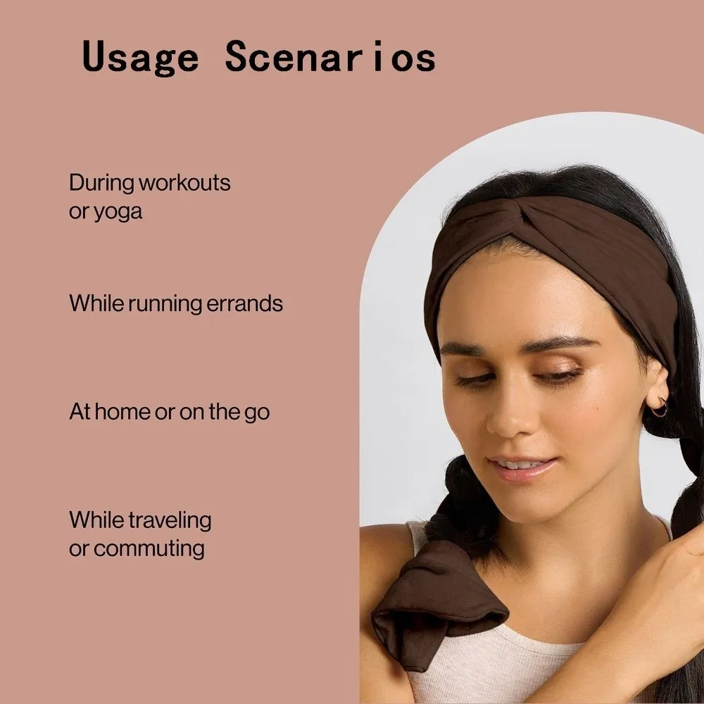Fashion 2 In 1 Heatless Curls Headband Soft No Heat Hair Styling Tool Long Ribbon Curling Rod for Women
