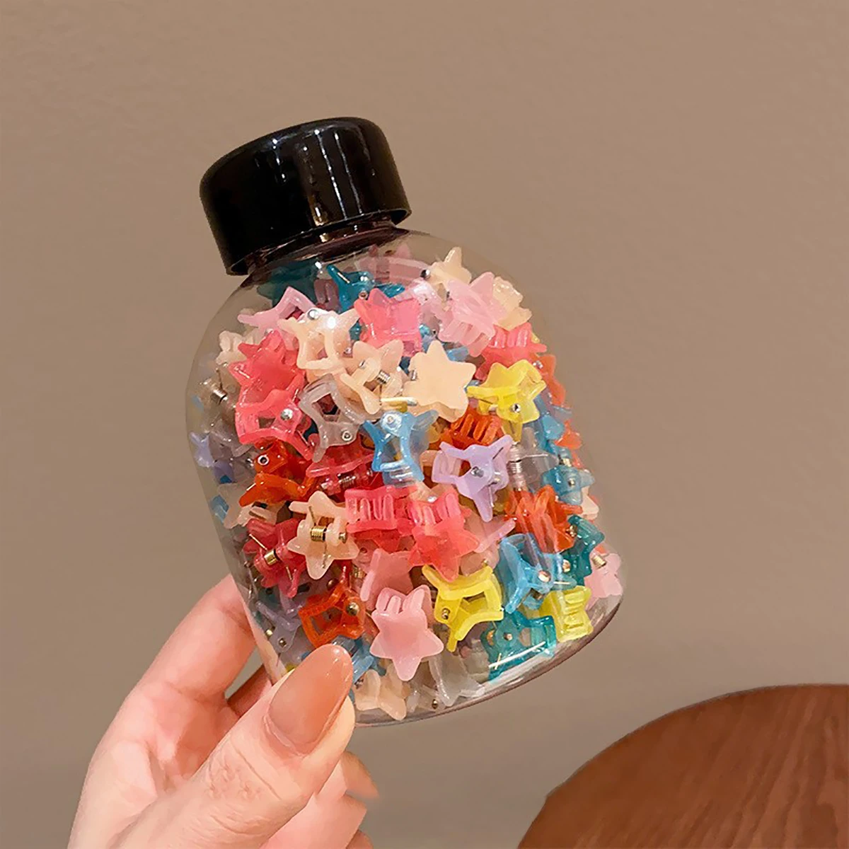 100Pcs Mini Hair Grabbing Claw Clips for Baby Girls Bangs & Broken Hair Styling Tool Small Hair Accessories