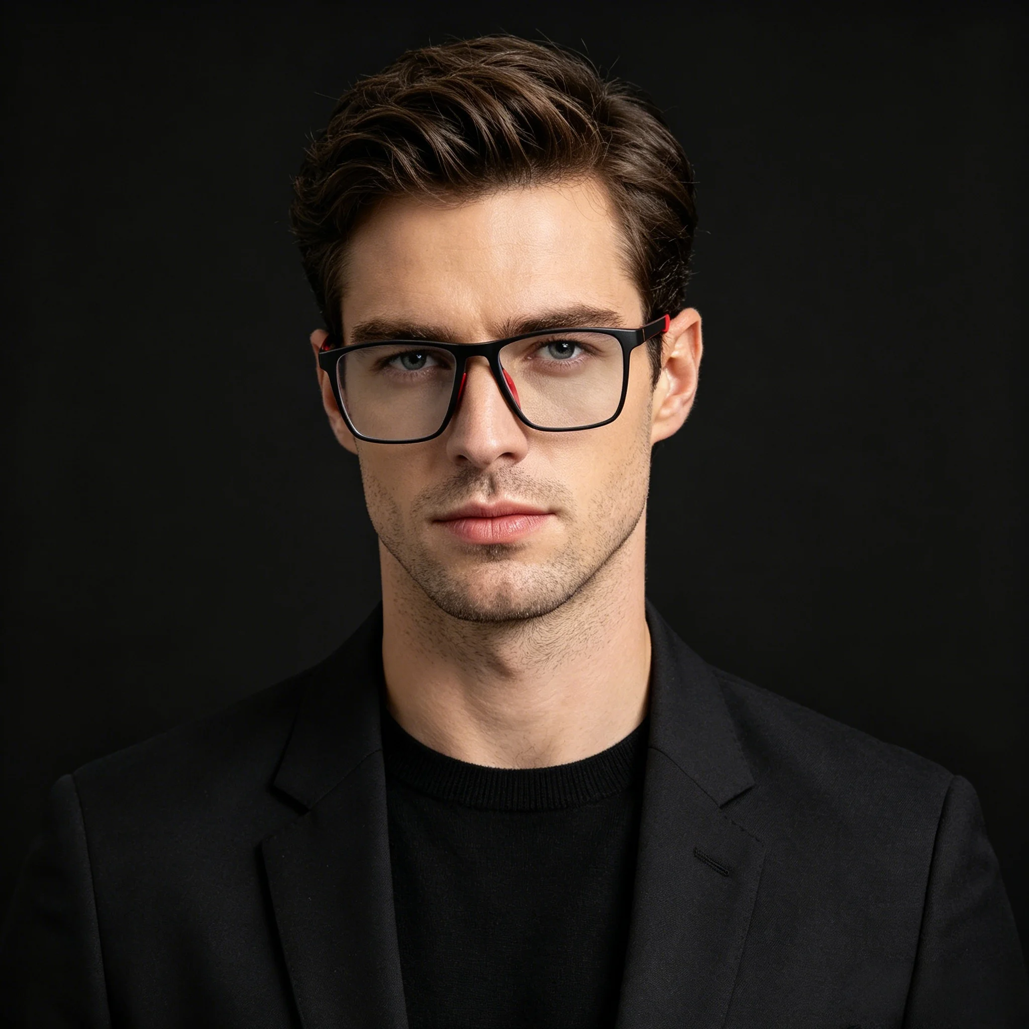 8-pay Value Pack of Reading Glasses Fashionable Two-tone Glasses for Men and Women Magnifying Glasses