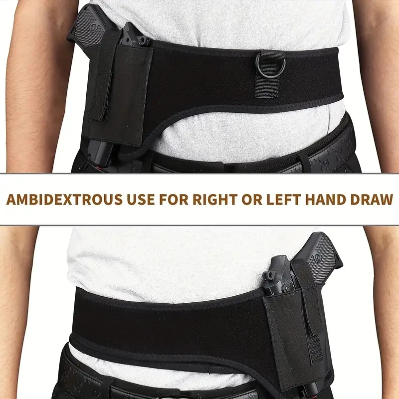 Chloroprene Rubber Outdoor Tactical Gun Holster Concealed Diving Material Underarm Gun Holster Single Shoulder Underarm Conceale